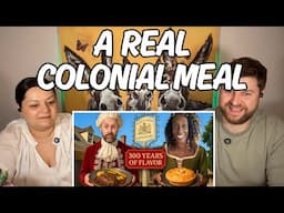 300 Year Old Colonial Meal in America's Most HISTORIC Tavern | REACTION