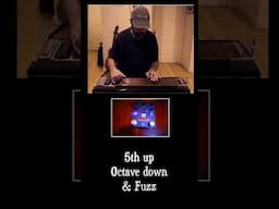 Pedal steel w/ Keeley Octa Psi #4 Pitch shifter and fuzz! #guitarpedals