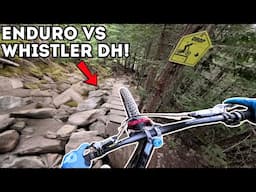I Found The Limits Of Enduro Bikes In Whistler Bike Park…