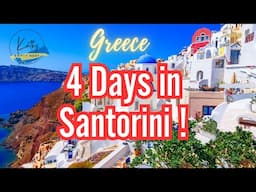 First Time SANTORINI! Santorini Itinerary, Greece Travel Guide