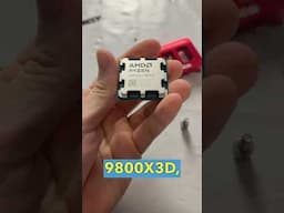 •Breaking a 500$ CPU• #ryzen #9800x3d #pcbuild