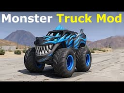 GTA 5 Free Monster Truck Mod (2025) | Insane Off-Road Beast!
