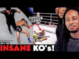 Watch These Fighters Get KNOCKED OUT COLD! | chiseledadonis reaction