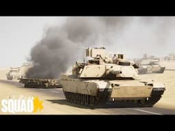 THE LAST GREAT TANK BATTLE! Recreating the Battle of 73 Easting in Squad | Eye in the Sky