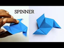 Make SPINNER ORIGAMI in Minutes with This Easy Tutorial