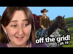forcing my sims to *skip school* and run my farm lol