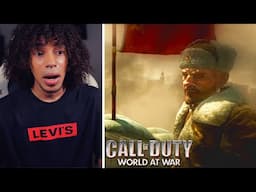 My First Time Playing The Call Of Duty: World At War Campaign! [Ending Reaction]