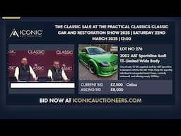 The Classic Sale at the Practical Classics Classic Car and Restoration Show 2025 Day 2