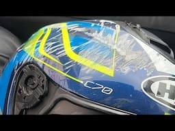 Bike crash