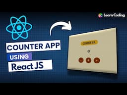 How to Build & Deploy a Simple Counter Application using React (Tailwind CSS) | React UseState Hook