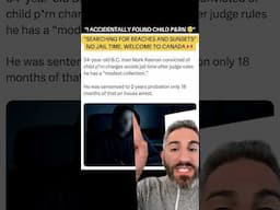 He said he found child p%ran by accident searching for beaches and sunsets and got NO JAIL! 🤮🤯
