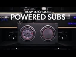 How to choose the best powered subwoofer for your car | Crutchfield