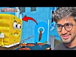ESCAPE FROM SPONGEBOY & KRISPY CRAB OBBY! | ROBLOX GAMEPLAY