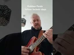 Robben Fords Yellow Jackets playing was on another level #robbenford #yellowjackets  #bluesguitar