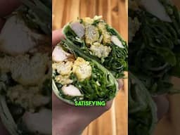 Healthier Chicken Caesar Salad Wrap