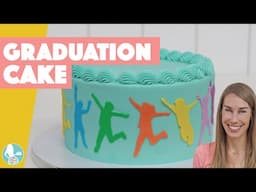 Easy Graduation Cake - End of Year Party Cake