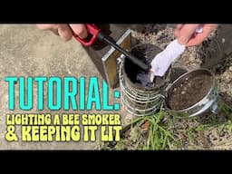 Tutorial: Lighting a Bee Smoker & Keeping It Lit
