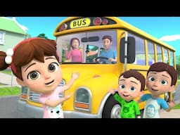 Wheels On The Bus🚍 +More Lalafun Nursery Rhymes & Kids Songs