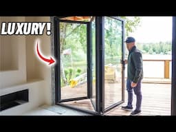 LUXURY Sliding Bi-Folding Door Install For Open Room Concept! Increases Your Home Value!