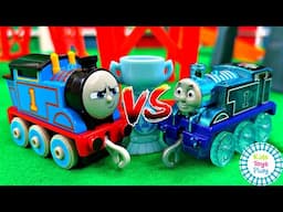 Which Thomas Train Is The Fastest? Toy Race Showdown!