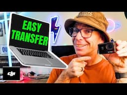 How to transfer files from your DJI Osmo Action 5 to a Mac