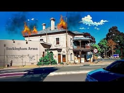 Abandoned South Australian Heritage Hotel Devastated By Fire