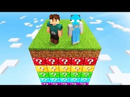 Minecraft on a Lucky Block Chunk!