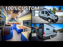 My VERY FIRST Ford Transit Conversion ROCKS!!!  #vanlife #vantour