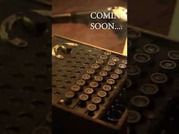New ASMR video coming. WWII spy in France sending coded messages back to London.  #asmr #vintage