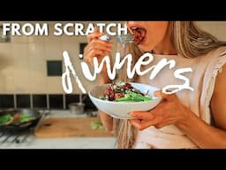 FROM SCRATCH MEALS A Week of Dinners / Family of 5 what we eat in a week