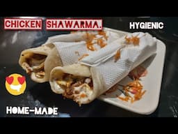 Homemade Chicken Shawarma.😋Low budget with more quantity.Hygienic. Yummy🌮#southindianhomelykitchen.