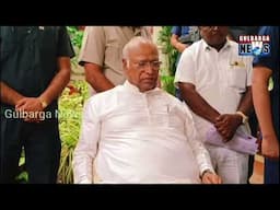 Malikarjun Kharge Press Conference at Gulbarga