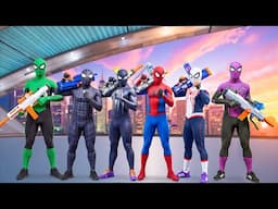 What If Many SUPERHERO Bros In 1 House.?|| CAPTAIN assist All Spider-man From JOKER - Action