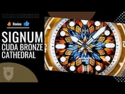 Signum Cuda Bronze Cathedral - Watch Art for your collection!