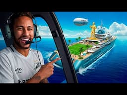 A VIDA DE PRÍNCIPE DO NEYMAR NO SANTOS