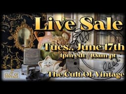 Antique & Vintage Jome Decor Live Sale