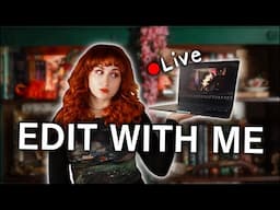 Keep me company while I edit videos - live hangout