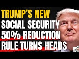 Trumps New Social Security Benefit 50% Reduction Rule