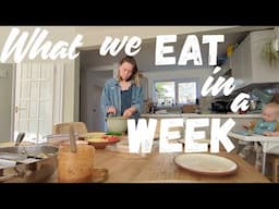 What we Eat in a Week as a Frugal, Homeschooling family of 5 living off 1 income |UK| Cheap Meals