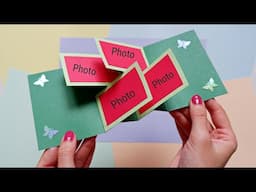 How to make a photo card | Handmade gift card | Pop up photo card