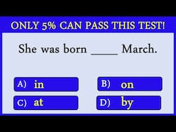 Preposition Quiz 24: Can you score 10/10?