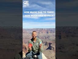 How much camp gas to take
