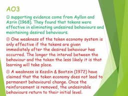 Token economy and management of Schizophrenia