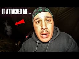 (WORST CAMPING TRIP EVER!) The NIGHT I NEARLY DIED CAMPING AFTER MARKED by A WENDIGO | Dagger Woods