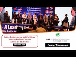 Global Leaders, One Stage: Insights from Hyderabad's Conclave #globaltrade #conclave2025 #trendi