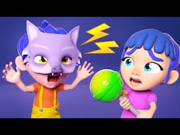 Bad Wolf, Give My Lollipop! 🐺🍭 | Best Kids Songs by Nomad Kids