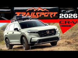 2026 Honda CR-V TrailSport Hybrid Shocks Everyone With Powertrain Upgrade
