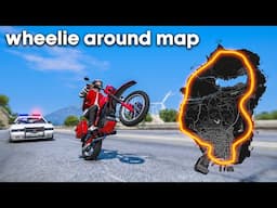 I Tried To Wheelie Around The Whole Map In GTA 5