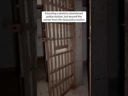 We Found This Abandoned POLICE Station And Went Inside!