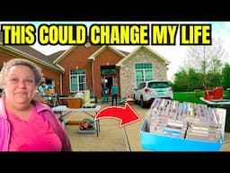SHE COULDN'T BELIEVE MY YARD SALE OFFER